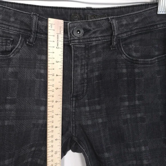DL1961 FLORENCE Insta Sculpt Dahlia Premium Skinny Jeans Gray American Cotton 28